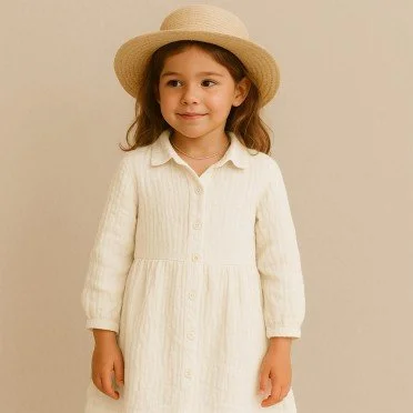 Tissu Double Gaze De Coton Naturel - (Tissu Double Gaze De Coton)