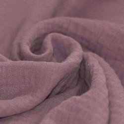 Double Gauze Fabric Old Mauve