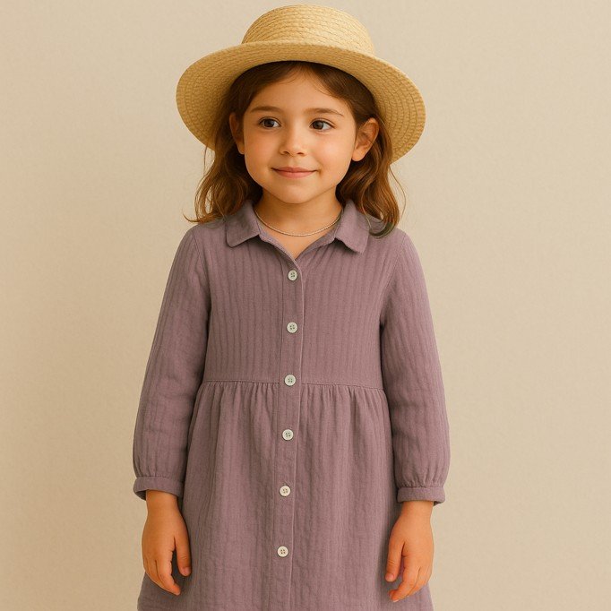 Double Gauze Fabric Old Mauve - (Double Gauze Fabric)