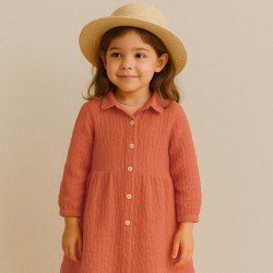 Double Gauze Fabric Rust