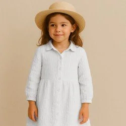 Double Gauze Fabric White Double Gauze Fabric White
