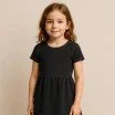 Tricot Jeans Stof Sort - (Jeans Stof Bomuld )