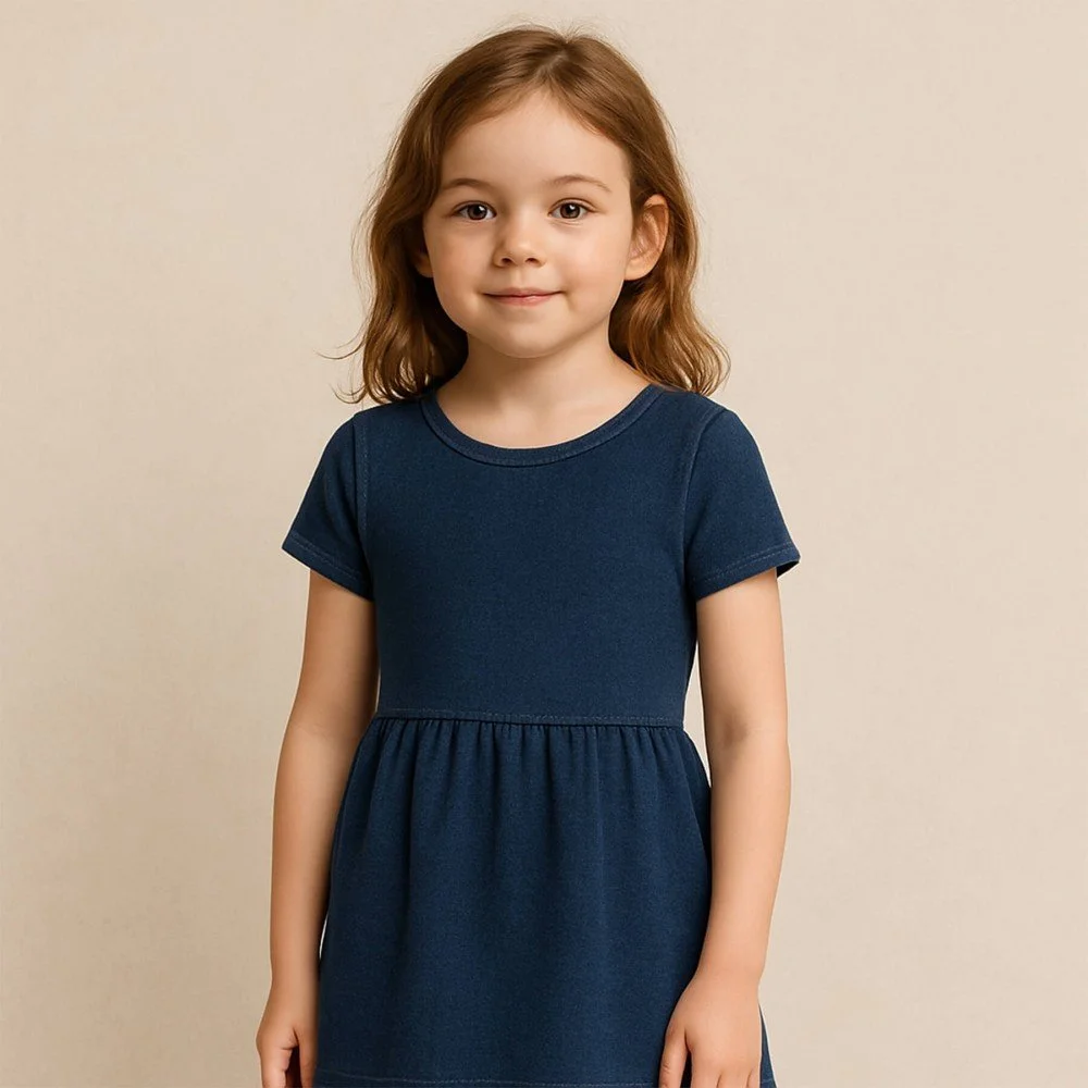 Tricot Jeans Stof Donker Blauw Tricot Jeans Stof Donker Blauw