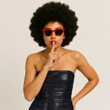 Tissu Lamé Stretch Noir  - (Lamé Tissu)