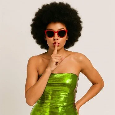 Lamé Stof Stretch Lime - (Lame Stoffen )