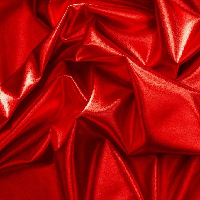 Lame Stretch Red - (Lame Fabric)