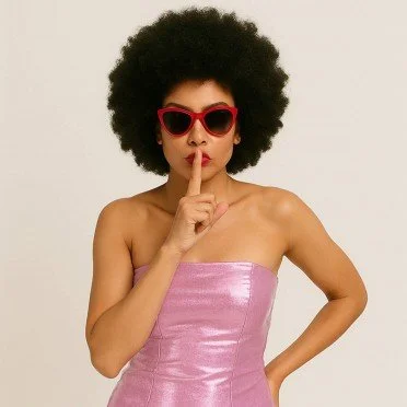 Lamé Stof Stretch Roze - (Lame Stoffen )