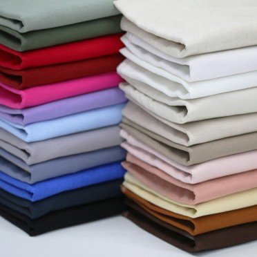 Lichtgewicht Linnen Viscose Slub Stof Wit - (Modestoffen)