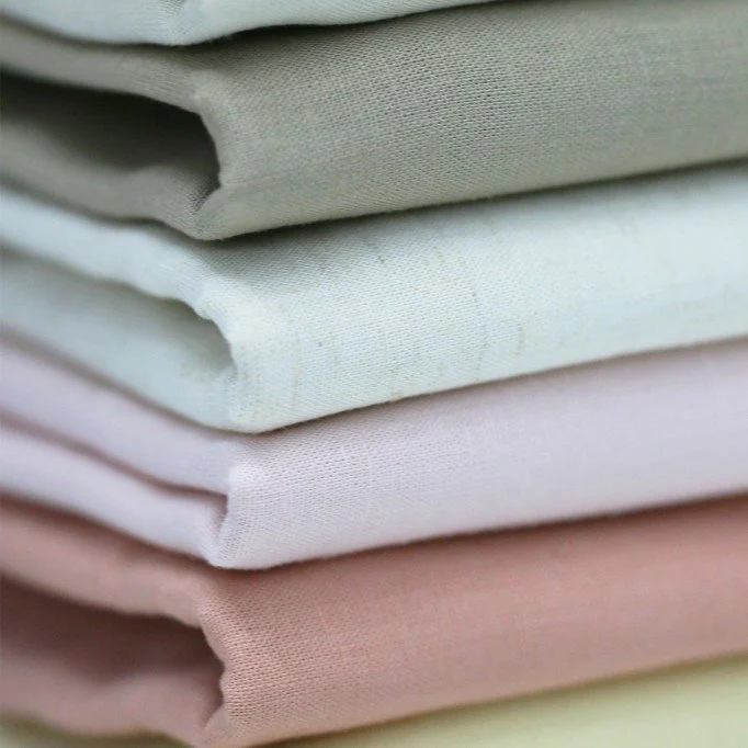 Tissu Lin Viscose Fil Flammé Beige Naturel - (Tissus De Mode)