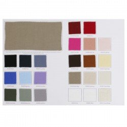 Lightweight Linen Viscose Slub Fabric Sample Card