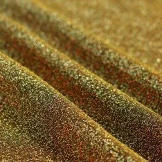 Lightweight Lurex Glitter Jersey Fabric Dark Gold Lightweight Lurex Glitter Jersey Fabric Dark Gold