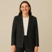 Linen Fabric Black - (Linen Fabric Washed)