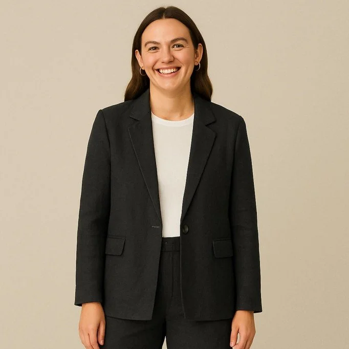 Linen Fabric Black - (Linen Fabric Washed)