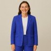 Tissu Lin Cobalt  - (Tissu Lin lavé )