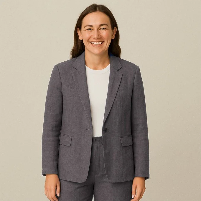 Linen Fabric Dark Grey - (Linen Fabric Washed)