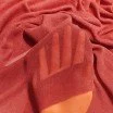 Lurex Jersey Glitter Stof Rød - (Jersey Glitter Stof)