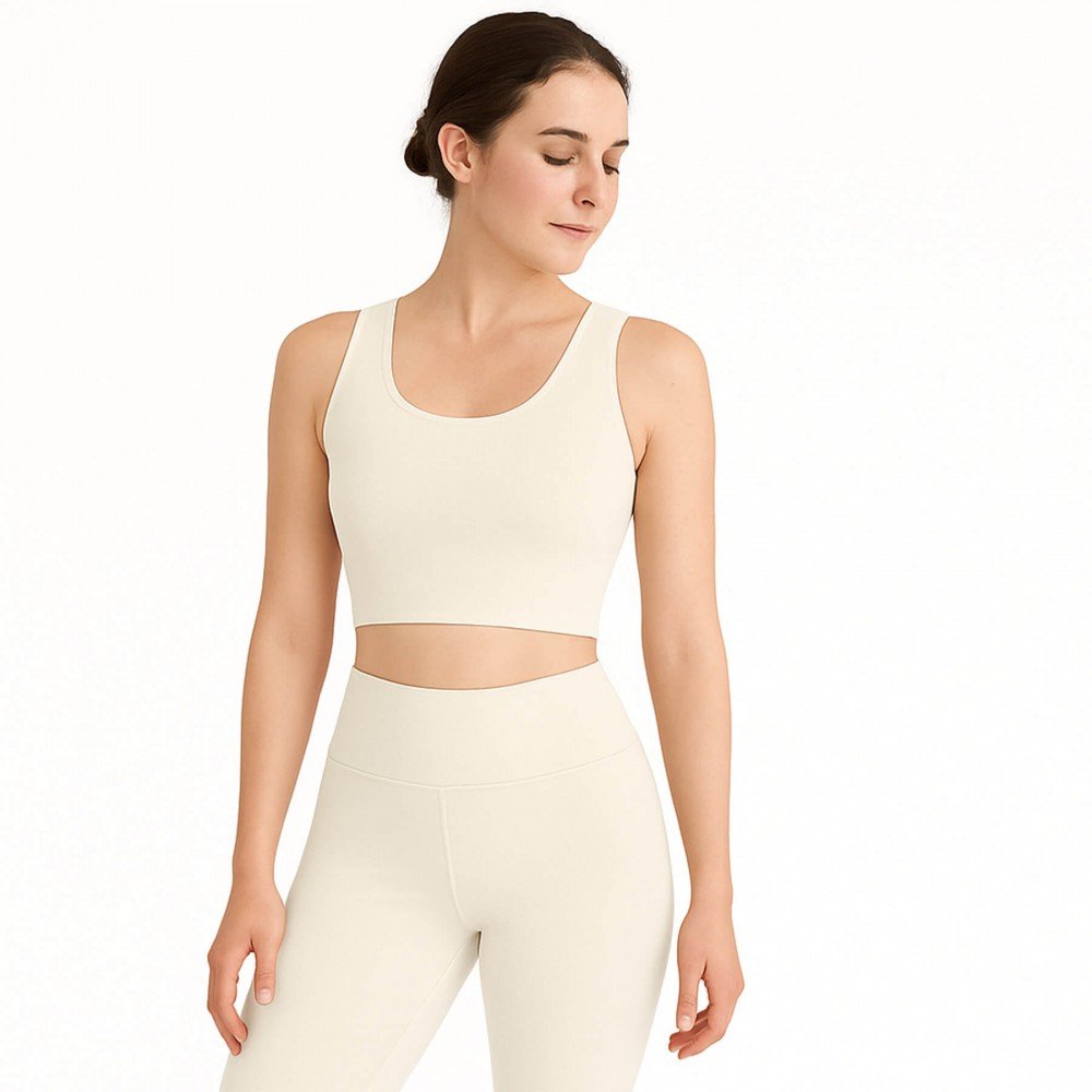 Lycra Stof (Mat) Ecru Lycra Stof (Mat) Ecru