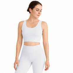 Lycra Stof (Mat) Hvid 