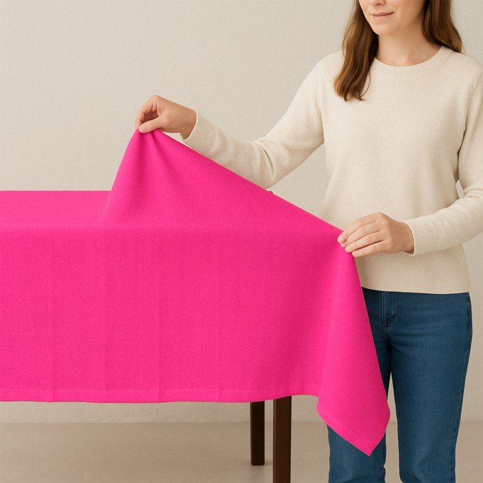 Tessuto Burlington (Mini Matt) Rosa Intenso - (Tessuto Burlington)