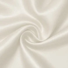 Tissu Satin Polyester Écru Tissu Satin Polyester Écru