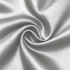 Polyester Satin Fabric Silver Grey