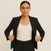 Punta Di Milano Jerseystoff Schwarz - (Jersey Stoffe)