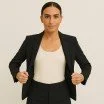 Punta Di Milano Jersey Black - (Jersey Fabrics)