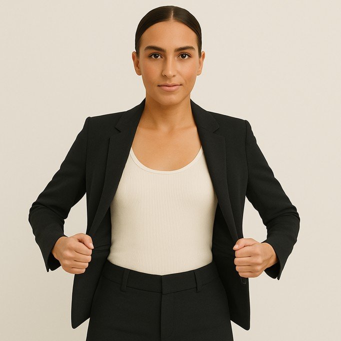 Punta Di Milano Jerseystoff Schwarz - (Jersey Stoffe)