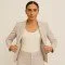 Punta Di Milano Jersey Licht Beige - (Jersey Stoffen)