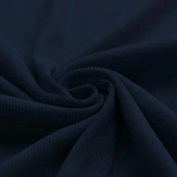Rib Jersey Stof Marine Rib Jersey Stof Marine