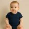 Rib Knit Jersey Fabric Navy - (Jersey Fabrics)