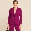 Stretch Gabardine Fabric (Bamboo Touch) Cardinal Pink - (Gabardine Fabric )