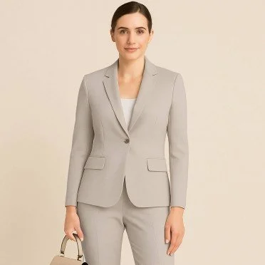 Stretch Gabardine Stof (Bamboe Touch) Donker Beige Stretch Gabardine Stof (Bamboe Touch) Donker Beige - (Gabardine Stoffen)