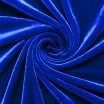 Tissu Velours Élastique Cobalt - (Tissus De Mode)