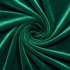 Welur Elastyczny Ciemny Zieleń