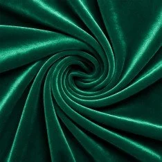 Fløjl Stretch Stof Mørkegrøn Fløjl Stretch Stof Mørkegrøn