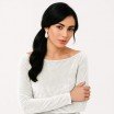 Tissu Velours Élastique Écru - (Tissus De Mode)