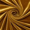 Velours Stretch Stof Goud Brons