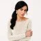 Fløjl Stretch Stof Lys Beige - (Fashion Stoffer)