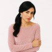 Tissu Velours Élastique Nude Rose - (Tissus De Mode)
