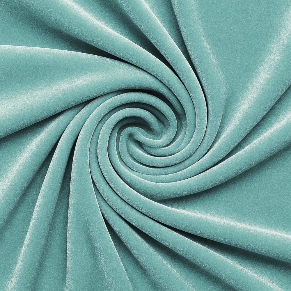 Tissu Velours Élastique Vieux Vert Tissu Velours Élastique Vieux Vert