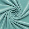 Tissu Velours Élastique Vieux Vert