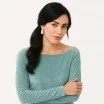 Tessuto Velluto Stretch Verde Antico - (Tessuti Moda)