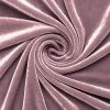 Tissu Velours Élastique Vieux Rose
