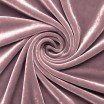 Tissu Velours Élastique Vieux Rose - (Tissus De Mode)