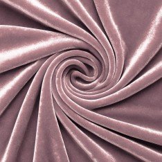 Stretch Velvet Fabric Old Pink