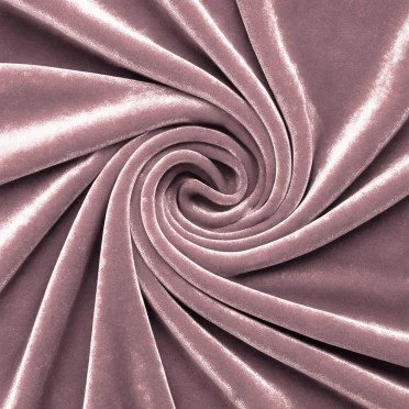 Tessuto Velluto Stretch Rosa Antico Tessuto Velluto Stretch Rosa Antico - (Tessuti Moda)