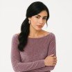 Tissu Velours Élastique Vieux Rose - (Tissus De Mode)