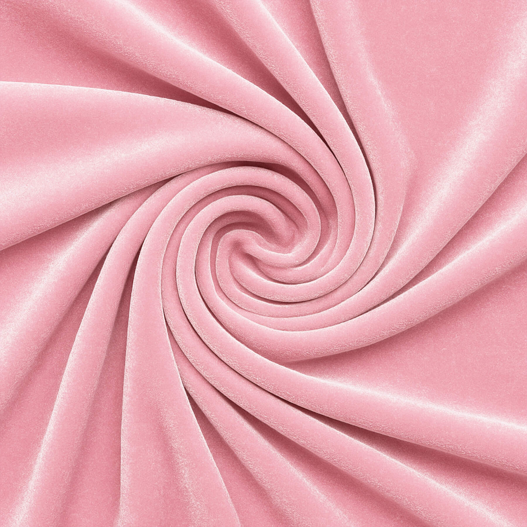 Velours Stretch Stof Roze
