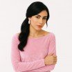 Tissu Velours Élastique Rose - (Tissus De Mode)